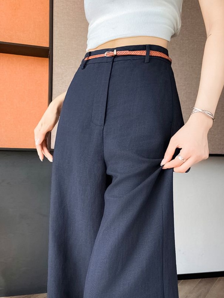 Tailored Trouser Wide - بنطلون نسائي صيفي جديد بقصة واسعة