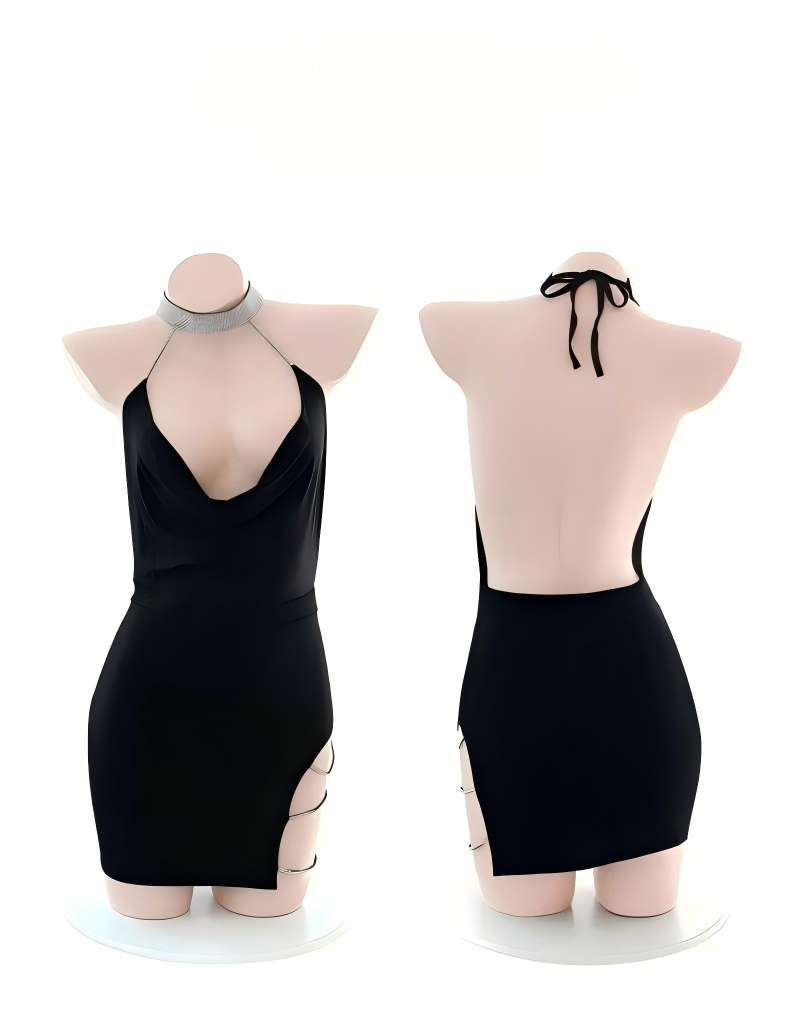 Lace Dress - ملابس داخلية مثيرة بدون حمالات للنساء
