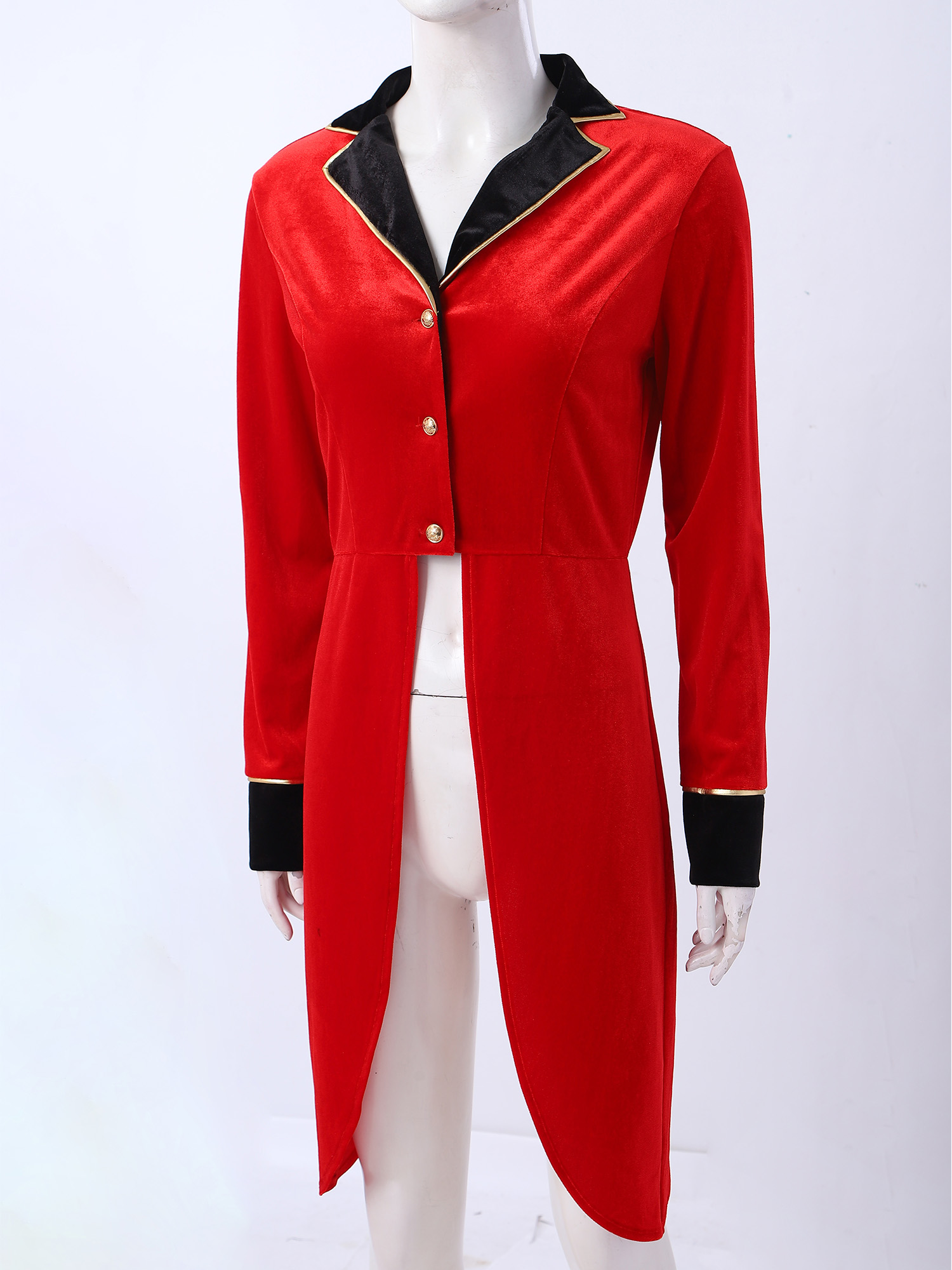 Womens Blazer - سترة مقدمة عروض السيرك النسائية، زي