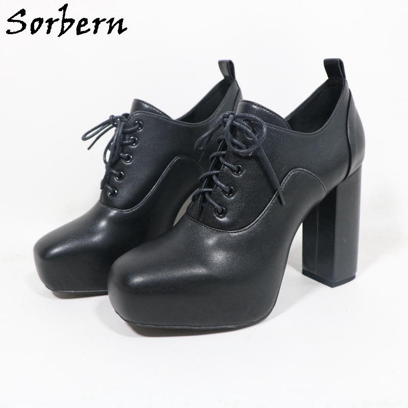 Sorbern للجنسين نمط حذاء بكعب  - مراجعة Pump Heel Block وسعره