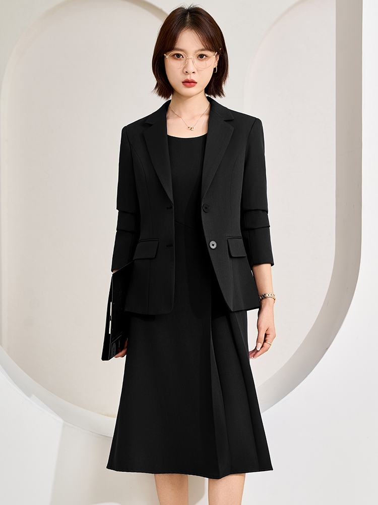 بدلة تنورة للسيدات للمكتب بالل - مراجعة Women'S Red Formal Wear وسعره