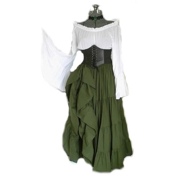 فستان طويل الأكمام بخصر عالٍ ب - مراجعة Midi Dress وسعره