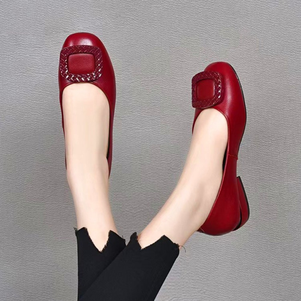 حذاء نسائي من الجلد الناعم بنع - مراجعة Womens Heels وسعره