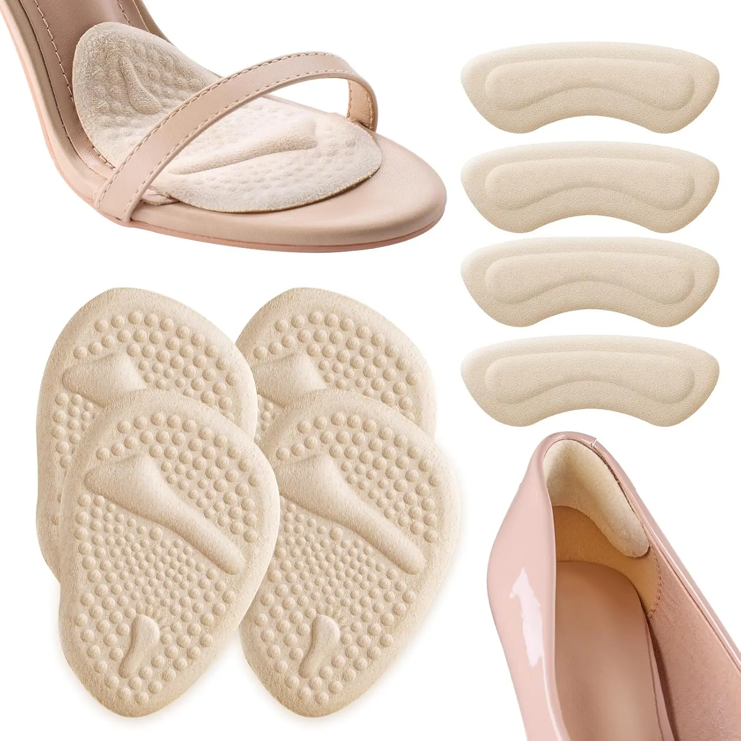 مجموعتان من وسائد الكعب، وسائد - مراجعة Womens Heels وسعره